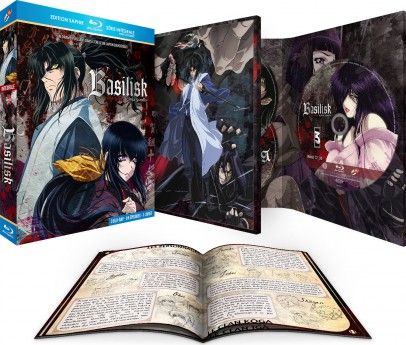 Basilisk : The Kga Ninja Scrolls - Intgrale - Edition Saphir - Coffret Blu-ray + Livret