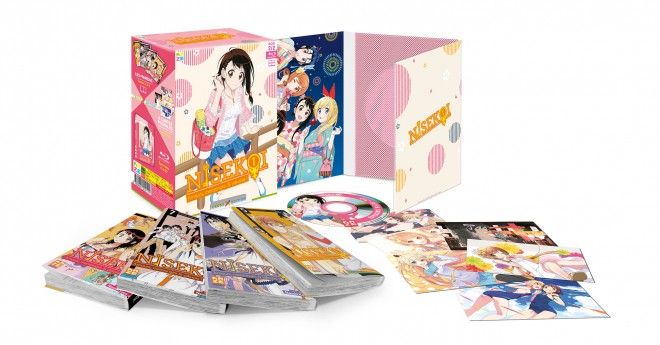 Nisekoi - Saison 1 - Partie 2 - Cross Edition - Coffret Blu-Ray + 4 Mangas