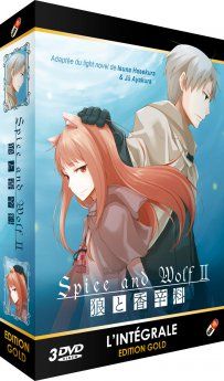 Spice and Wolf - Saison 2 + OAV - Coffret DVD + Livret - Edition Gold