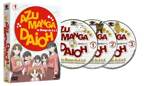 Azu Manga Daiho - Partie 1 - Coffret DVD
