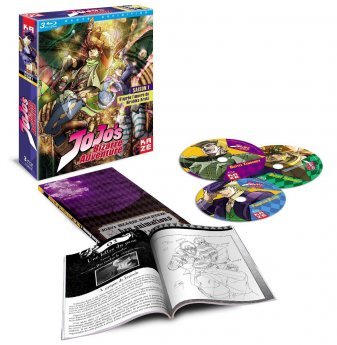 Jojo's bizarre adventure - Saison 1 (arcs Phantom Blood et Battle Tendancy) - Blu-ray