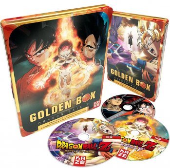 Dragon Ball Z - 2 Films et 2 OAV - Golden Box -  Steelbox Collector - 3 Blu-ray