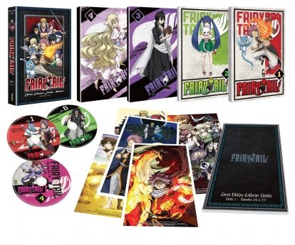Fairy Tail - Partie 2 (Saisons 5  6) - Edition Collector Limite - Coffret A4 DVD - 102 Eps.