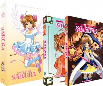 Card Captor Sakura (Srie TV + 2 Films) - Intgrale - Pack 3 Coffrets 6 Blu-ray + 2 DVD