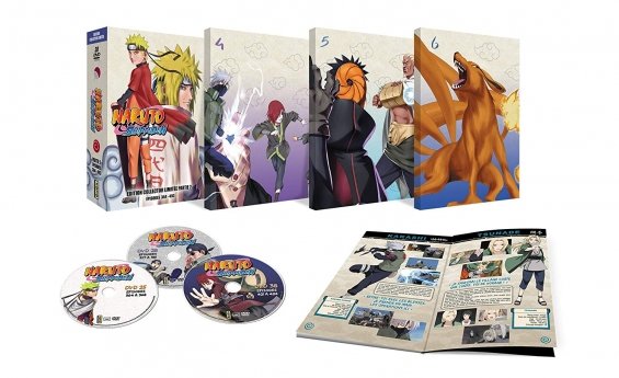 Naruto Shippuden - Partie 2 - Edition Collector Limite - Coffret A4 30 DVD