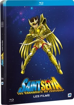 Saint Seiya (Les Chevaliers du Zodiaque) - Les 5 Films - Edition Steelbook - Blu-ray
