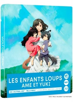 Les Enfants Loups - Blu-ray - Bo�tier SteelBook limit� - 4K UHD