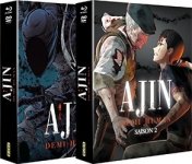 Ajin : Demi-Human - Saison 1 + 2 - Pack 2 Coffrets Combo Blu-ray + DVD