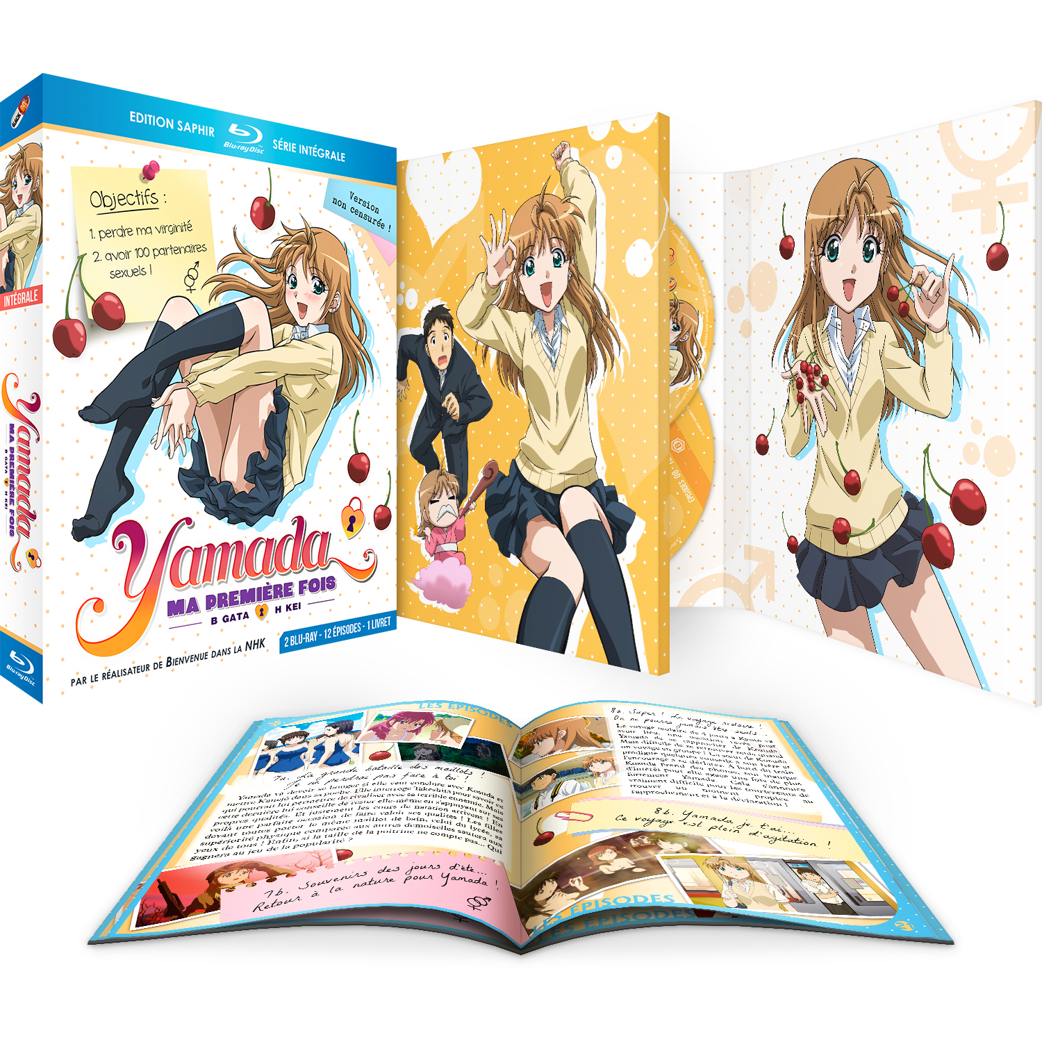 Yamada Ma Première Fois Saison 2 Yamada, ma première fois ★ Intégrale - Edition Saphir [2 Blu-ray] | eBay