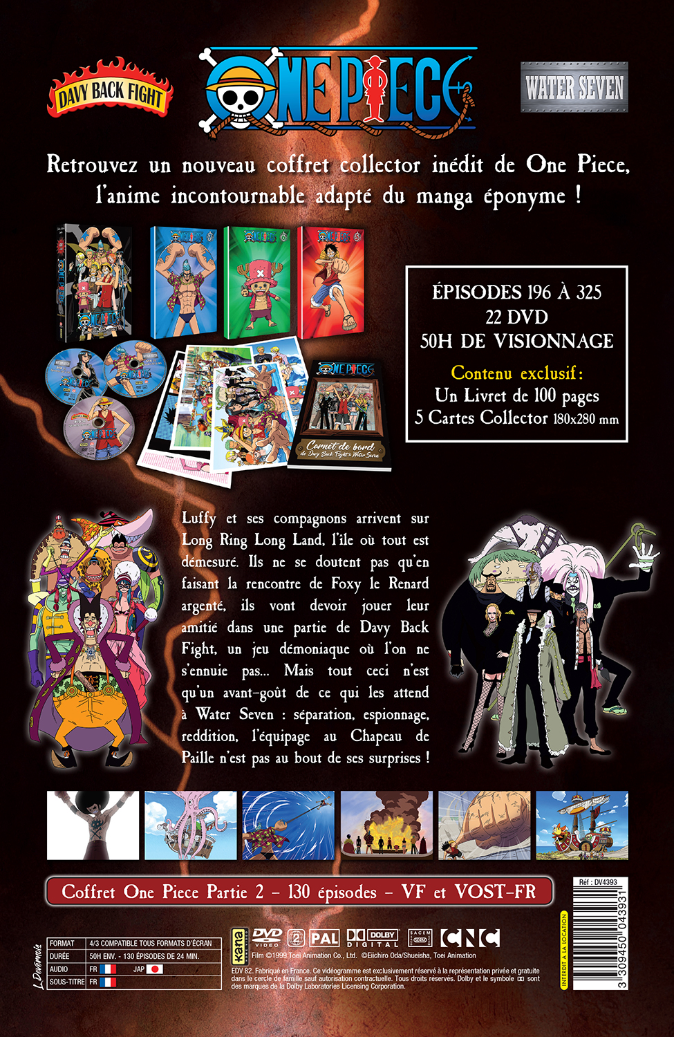 One Piece Partie 2 Edition Collector Limitee Coffret 22 Dvd Ebay